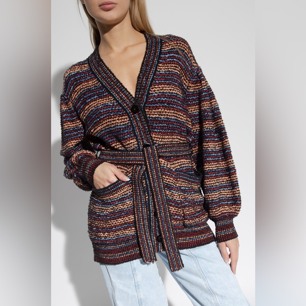 Ulla Johnson Seba Striped Cardigan